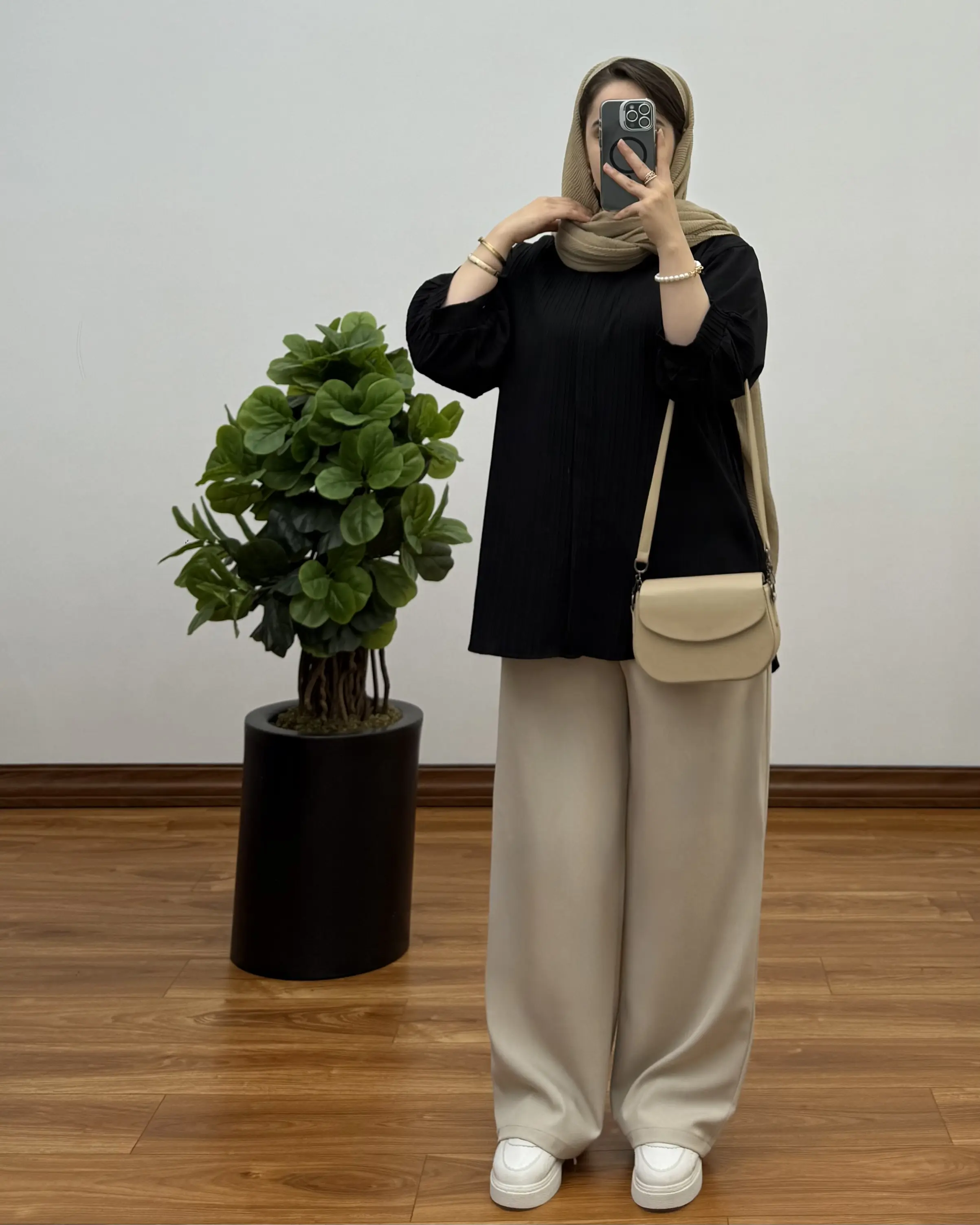 شومیز قاب پک دار آیوا